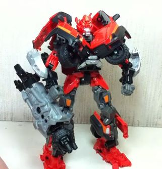 Transformers DOTM Voyager Cannon Force Ironhide Video Review