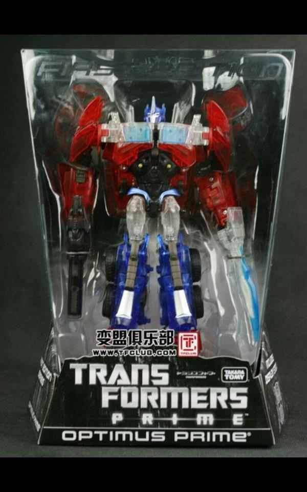 International Tokyo Toy Show Transformers Prime Crystal First Edition Optimus Prime In-Package