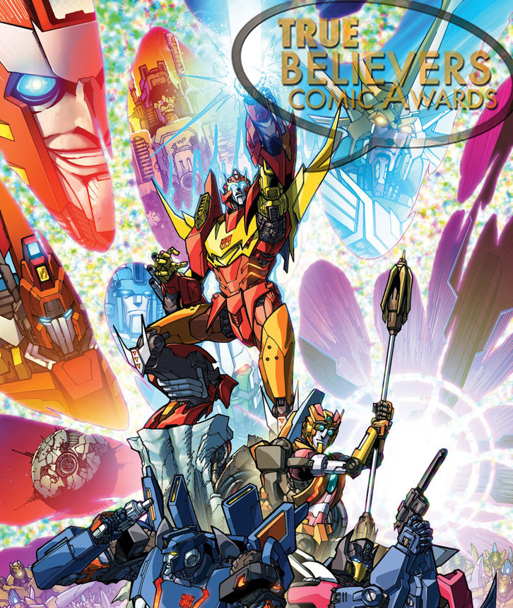 IDW, Transformers: More Than Meets the Eye, James Roberts Shortlisted in True Believers Comic Awards