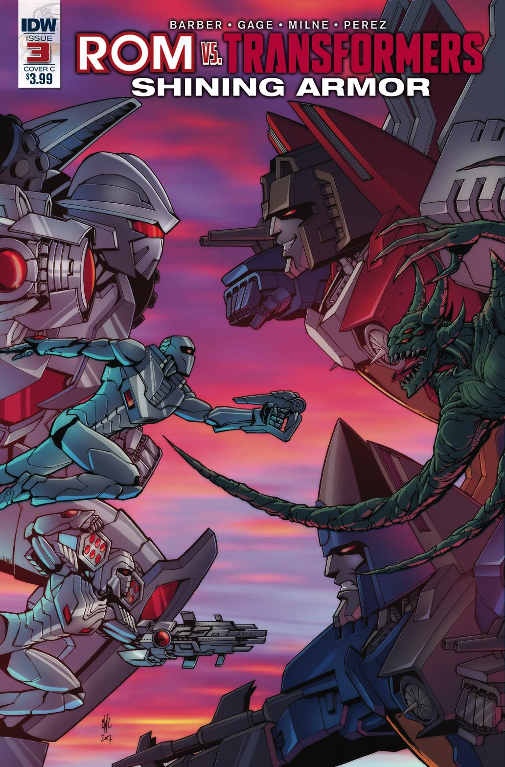 Review of IDW Rom Vs. Transformers: Shining Armor #3