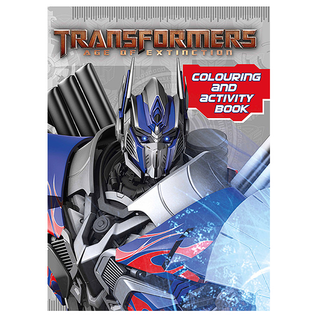 Age Of Extinction Color, Sticker And Activity Books Now Available In Australia