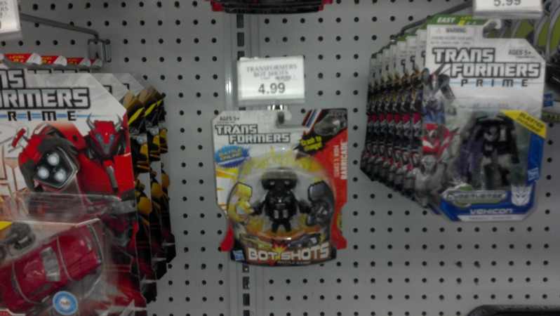 Transformers Prime Cyberverse and Bot Shots Sighted at US Retail