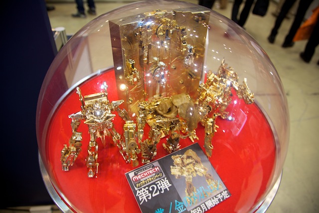 Tokyo Toy Show 2011 - DOTM Lucky Draw Figures on Display