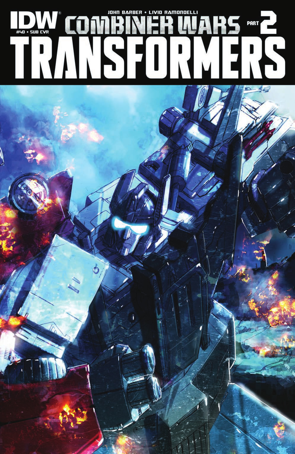 IDW Transformers: Combiner Wars - The Transformers #40 Review