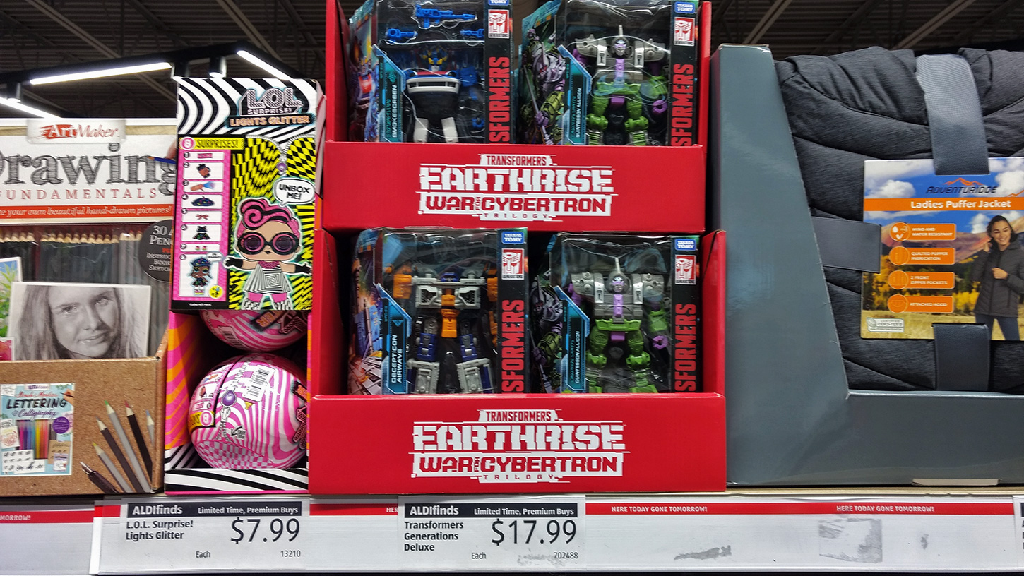 Transformers Earthrise Wave 2 Appearing at Aldi's for $17.99