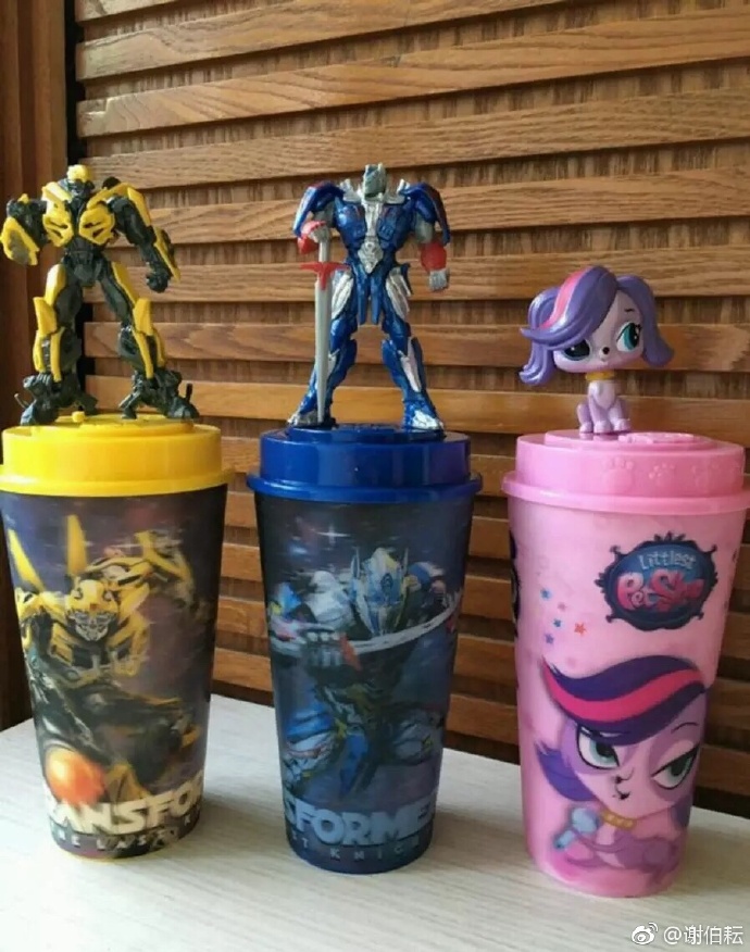 Transformers: The Last Knight Chinese KFC Collector's Cups