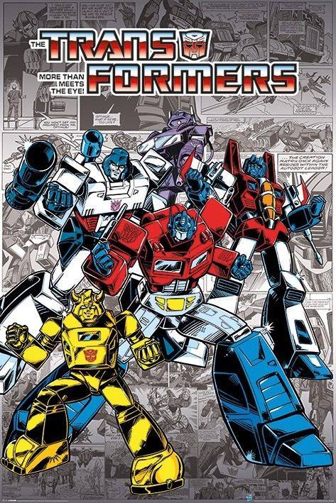 Guido Guidi Retro Transformers Artwork Now Available on Pyramid International