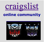 'craigslist' TRANSFORMERS 3 Movie Extra's Job Listing
