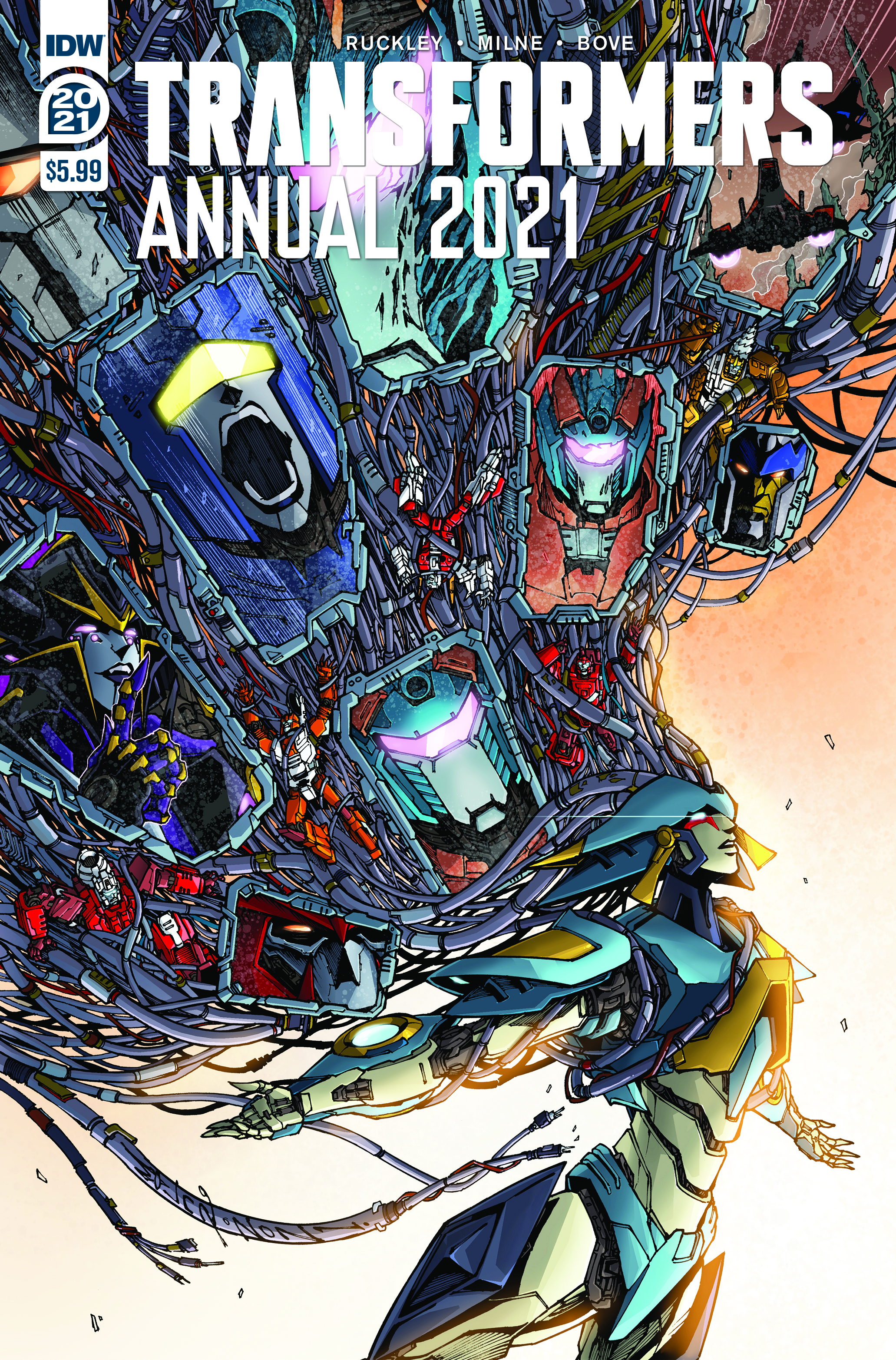 IDW Transformers Annual 2021 Review