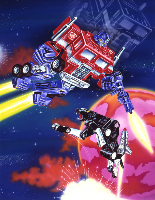 Interview with vintage Transformers box artwork artist Mark Watts