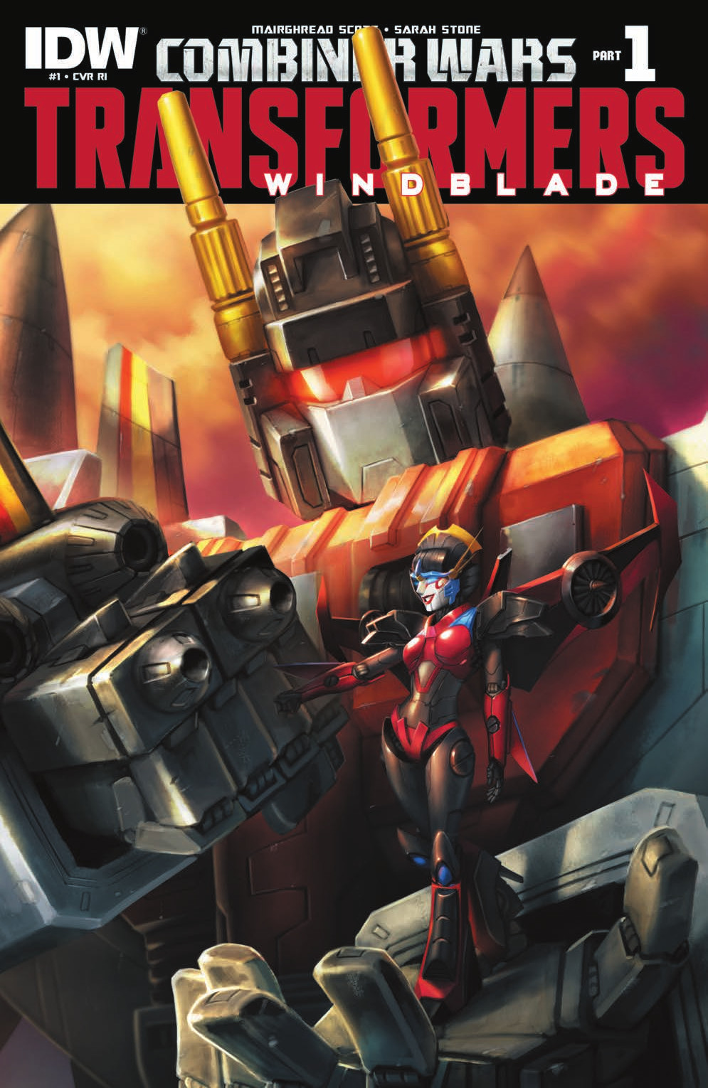 IDW Transformers: Combiner Wars Windblade #1 Review