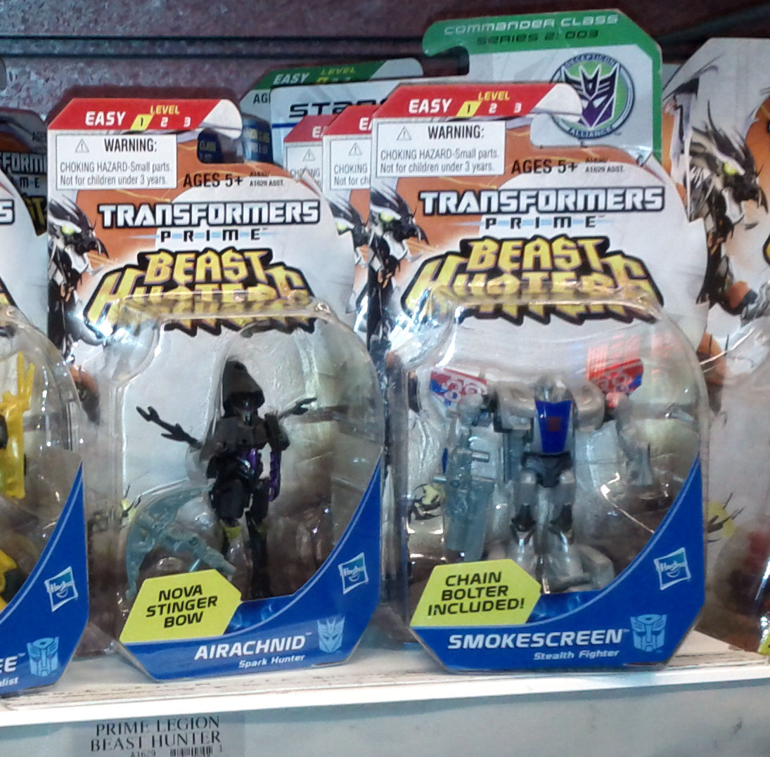 Transformers Prime "Beast Hunters" Cyberverse Legion Wave 1 and New Bot Shots Sighted at Retail