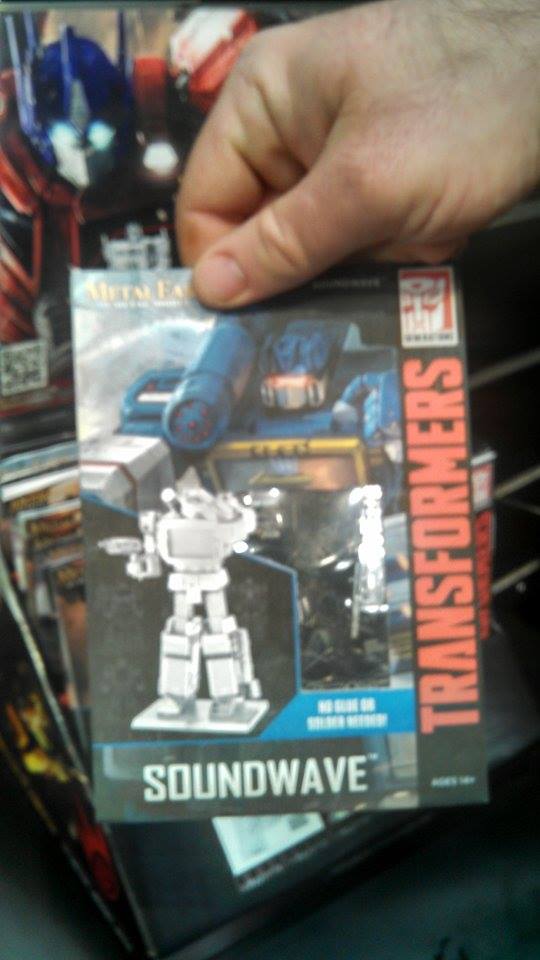 Toy Fair US 2015 Coverage - Transformers G1 Metal Earth 3D Models Unveiled