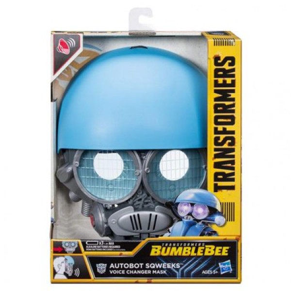 Transformers Bumblebee Sqweeks Voice Changer Mask, Nitro Series Blitzwing, DJ Bumblebee, and Bumblebee Arm Cannon Found at TJMaxx