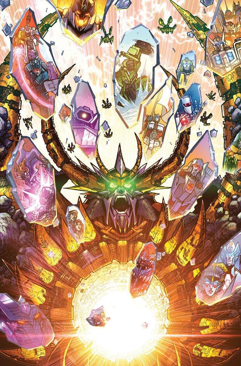 IDW Transformers: Unicron #6 Alex Milne Cover Revealed