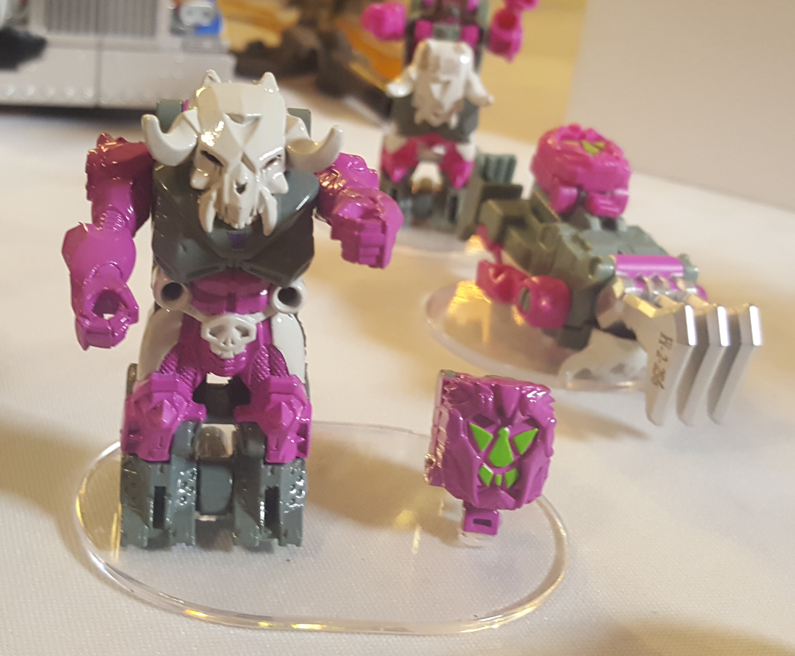 SDCC 2017: Hasbro Transformers Power of the Primes Toy Teaser Images, Featuring Jazz, Skullgrin, Rodimus Prime and More #HasbroSDCC