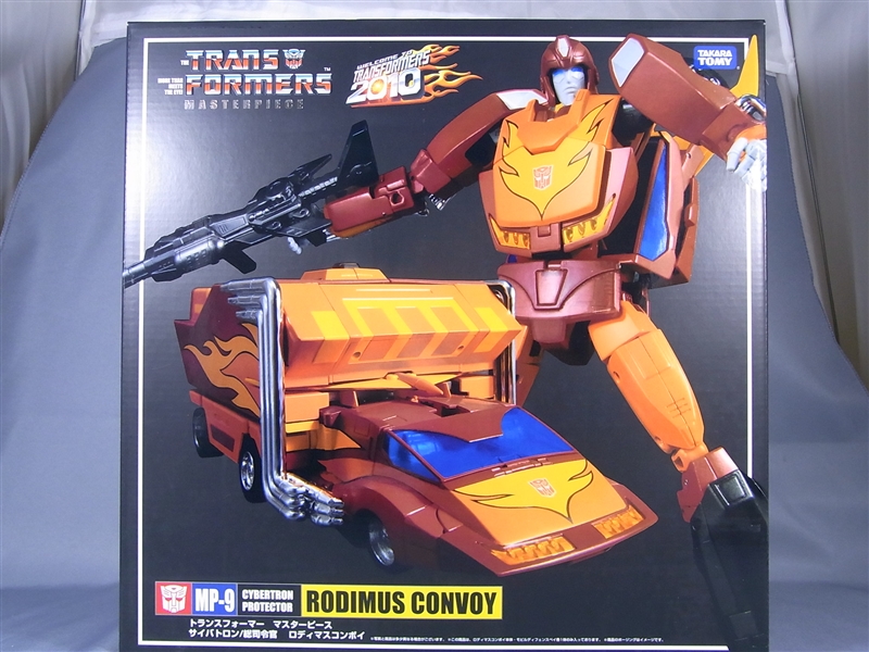 New Package Images of Masterpiece MP-09 Rodimus Convoy