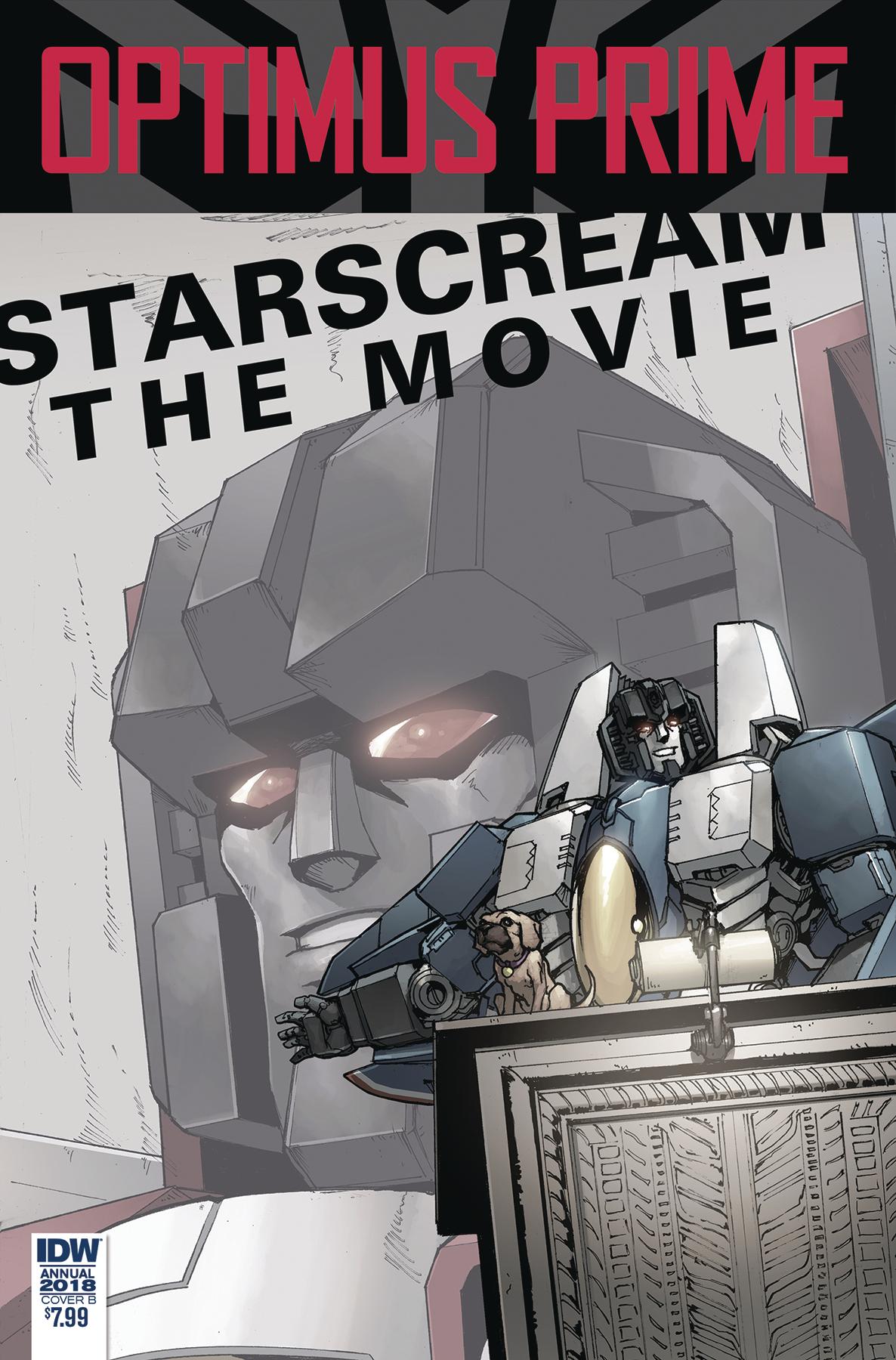 Review of IDW Transformers Optimus Prime Annual 2018