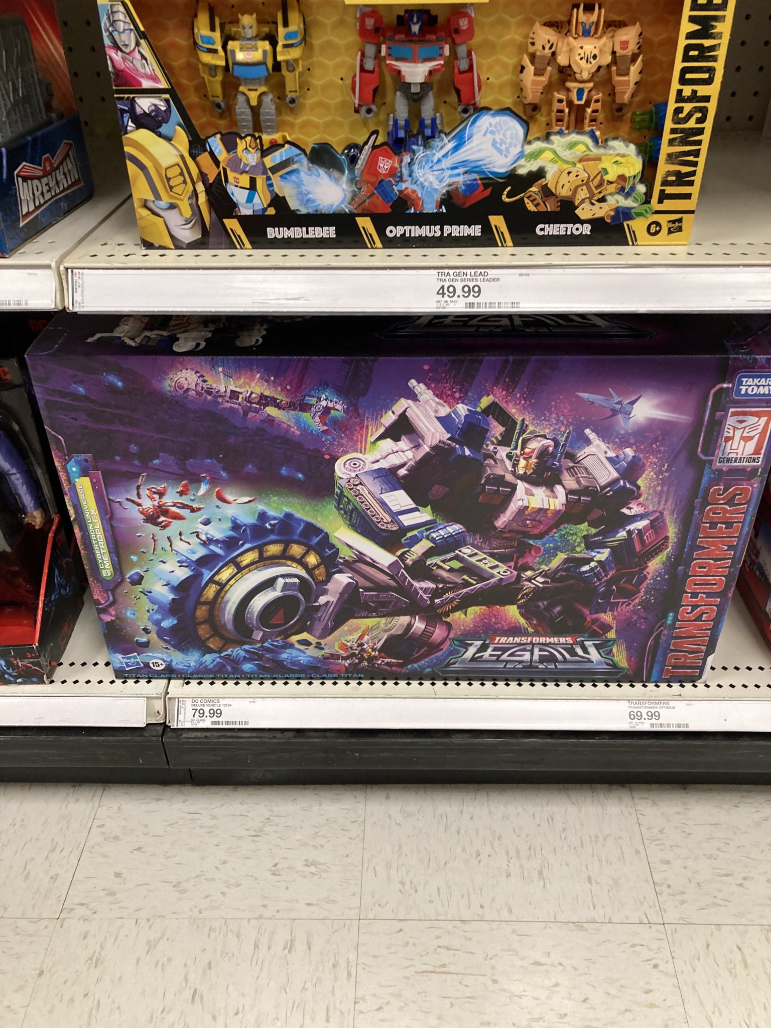Transformers Legacy Metroplex and Red Cog Found at Target