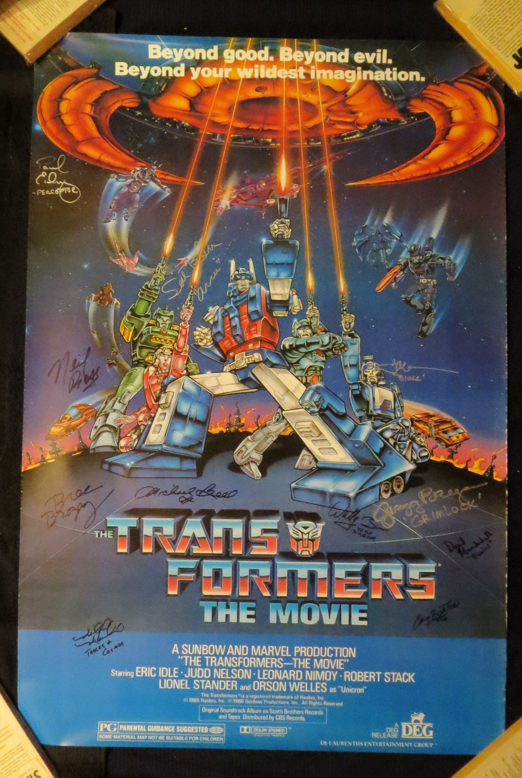 Transformers Posters Charity Auctions