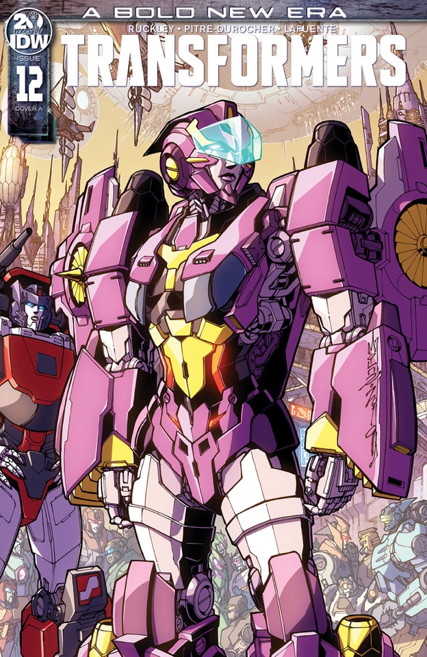 Apple Books Preview Three Page Preview for IDW Transformers Issue 12