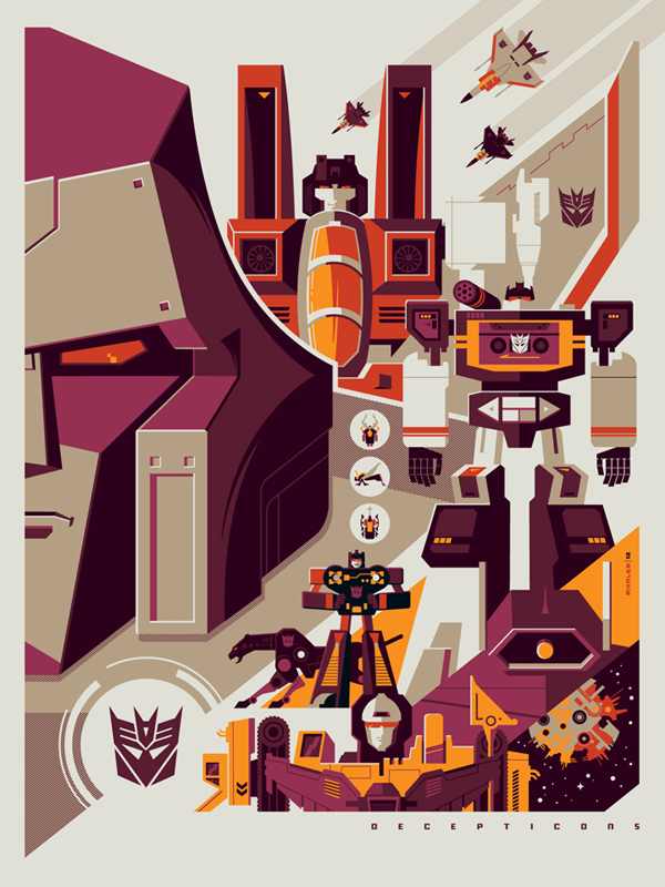 NYCC 2012 Transformers Limited Edition Screen Prints Revealed