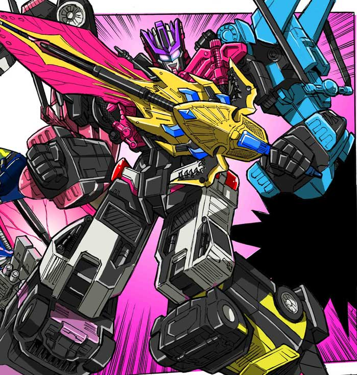 Comic for Takara Transformers Unite Warriors EX Megatronia