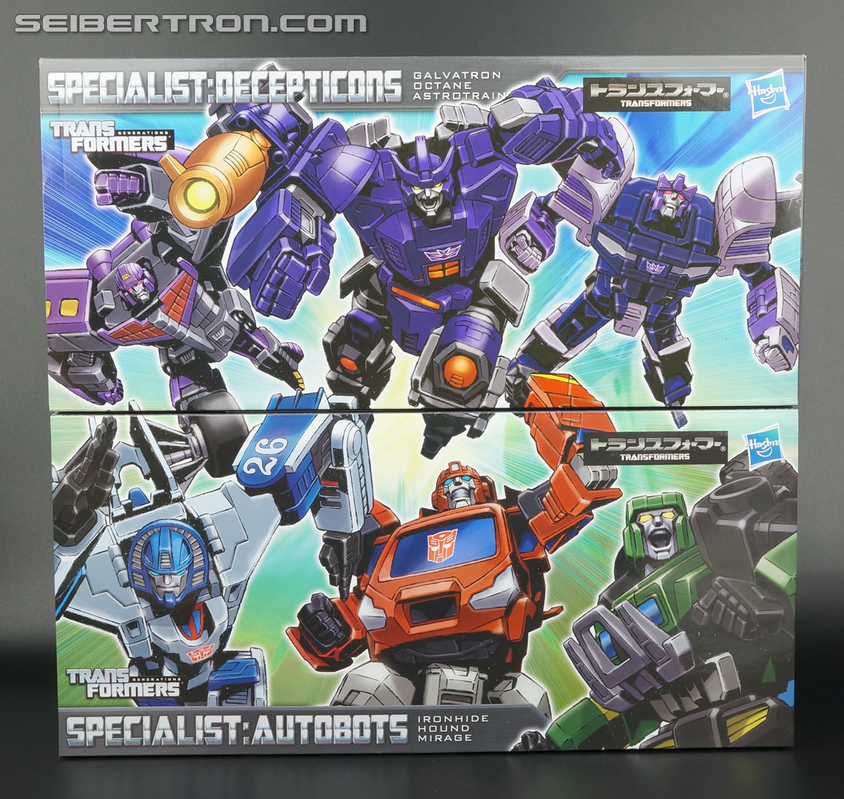 Hasbro Asia Exclusives: Decepticon and Autobot Specialists Toy Bios and Art
