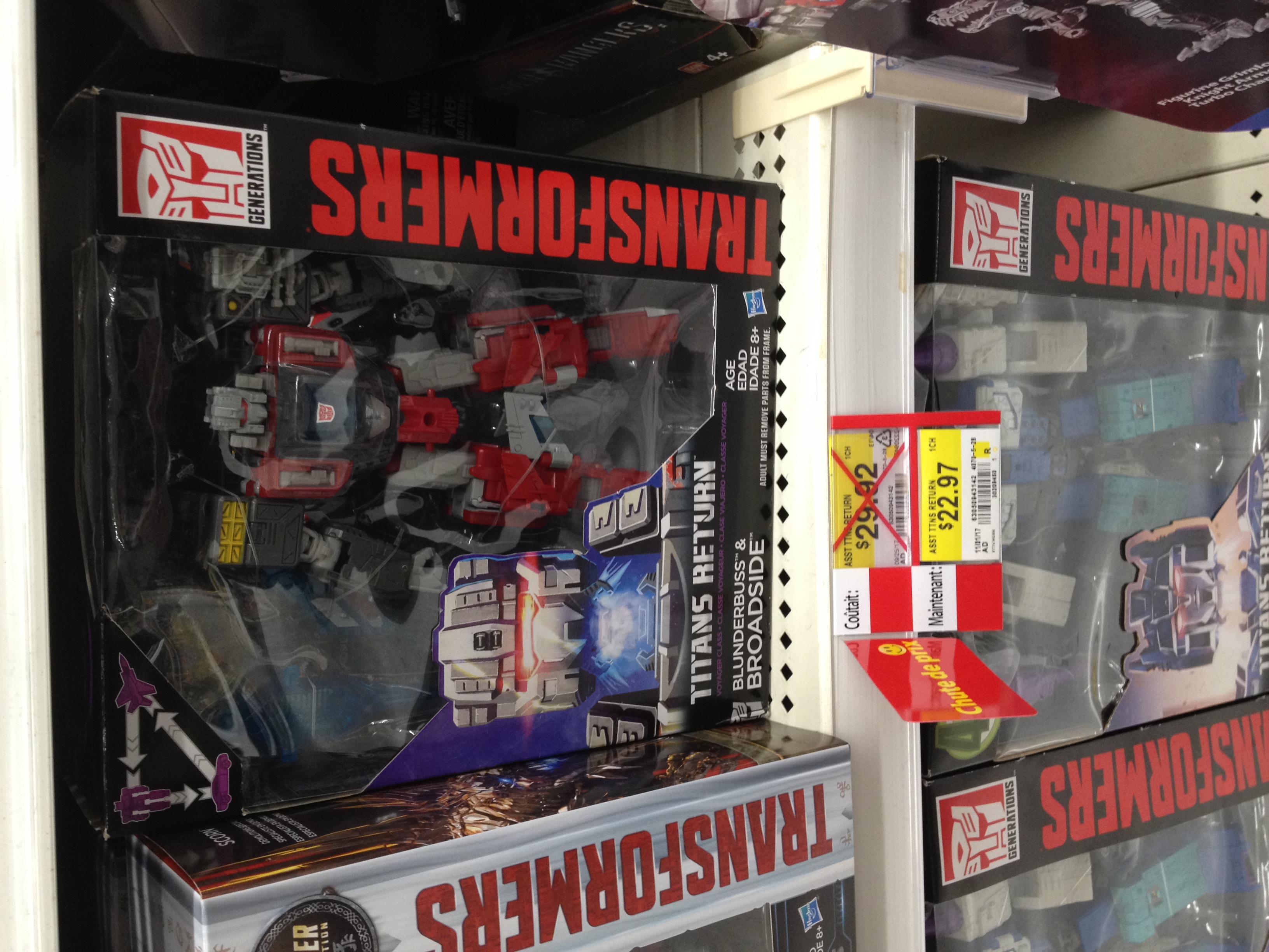 Rollback on Transformers Prices at Walmarts in Canada and the US