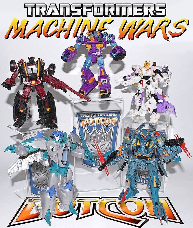 Botcon 2013 "Machine Wars: Termination" Production Sample Group Shot - Registration Ends Tonight