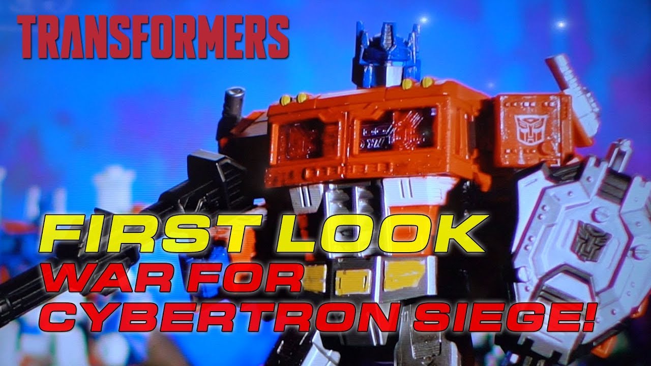 Transformers War for Cybertron: Siege Commercial at San Diego Comic Con #HasbroSDCC