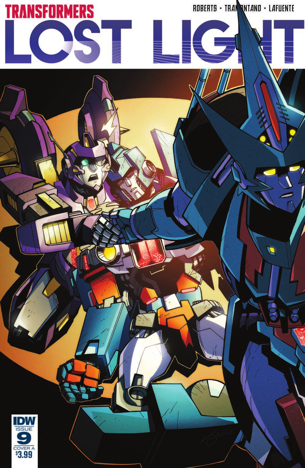 Review of IDW Transformers: Lost Light #9