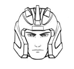 BotCon 2012 Metalhawk Head Concept Sketch
