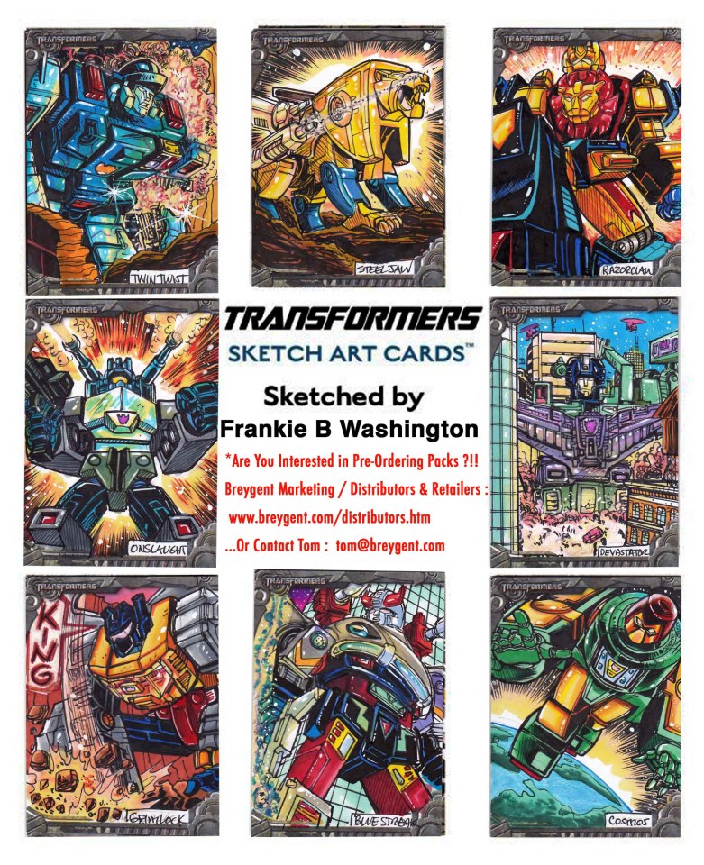 More Previews of Breygent Marketings Upcoming Transformers Trading Card Set