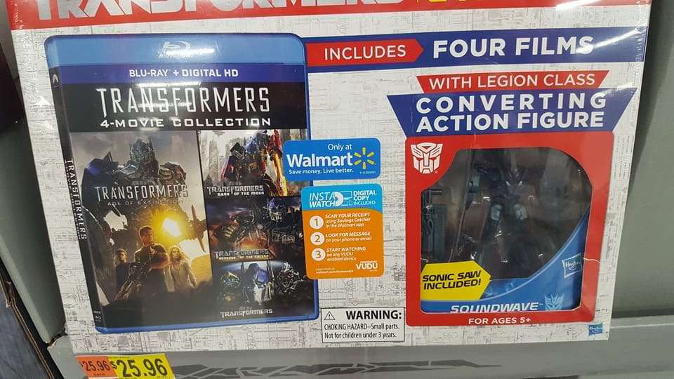 Transformers Live Action Movie Box Set Found with Included Prime Soundwave Figure