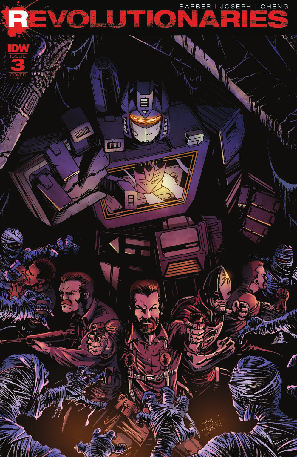Review of IDW Revolutionaries #3