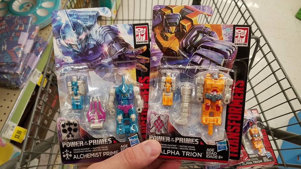 Transformers Power of the Primes Wave 2 Prime Masters at US Retail