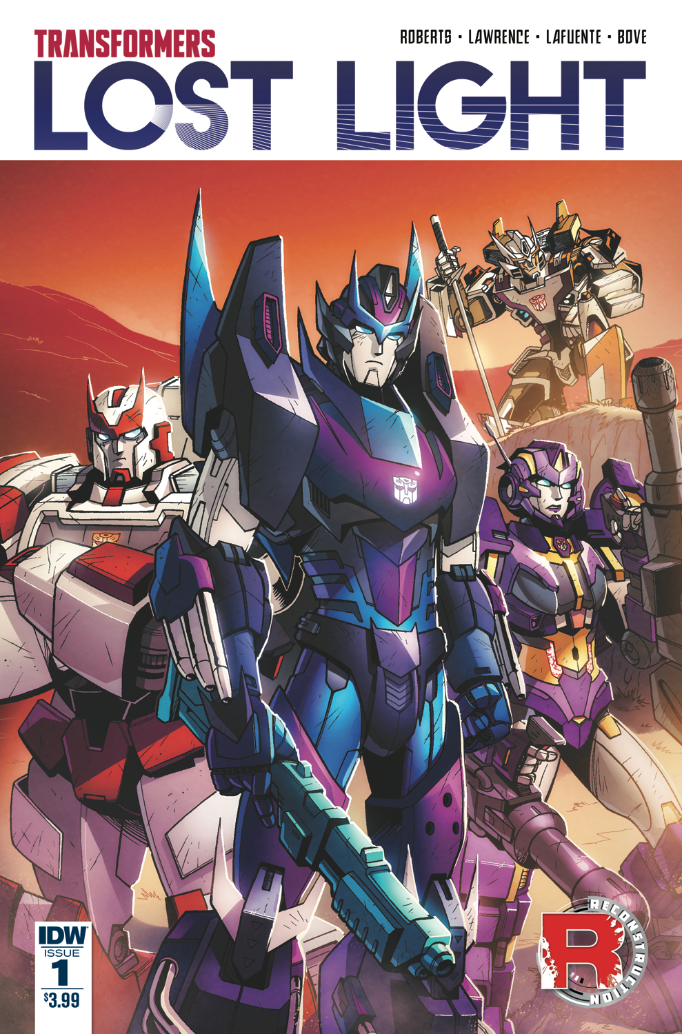 IDW Transformers: Lost Light #1 Review