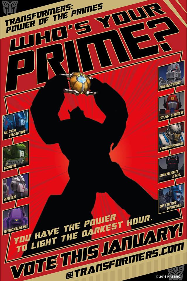 'Power of the Primes' Fan Vote Final Round Open