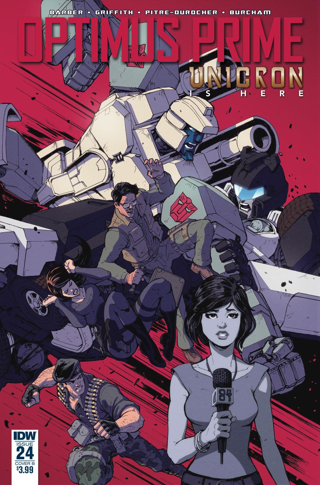 Review of IDW Transformers Optimus Prime #24