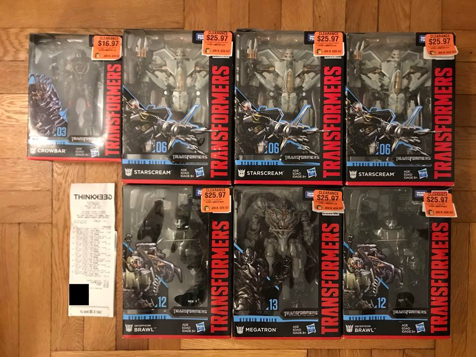Think Geek is Offering Deep Discounts on Studio Series Decepticons!