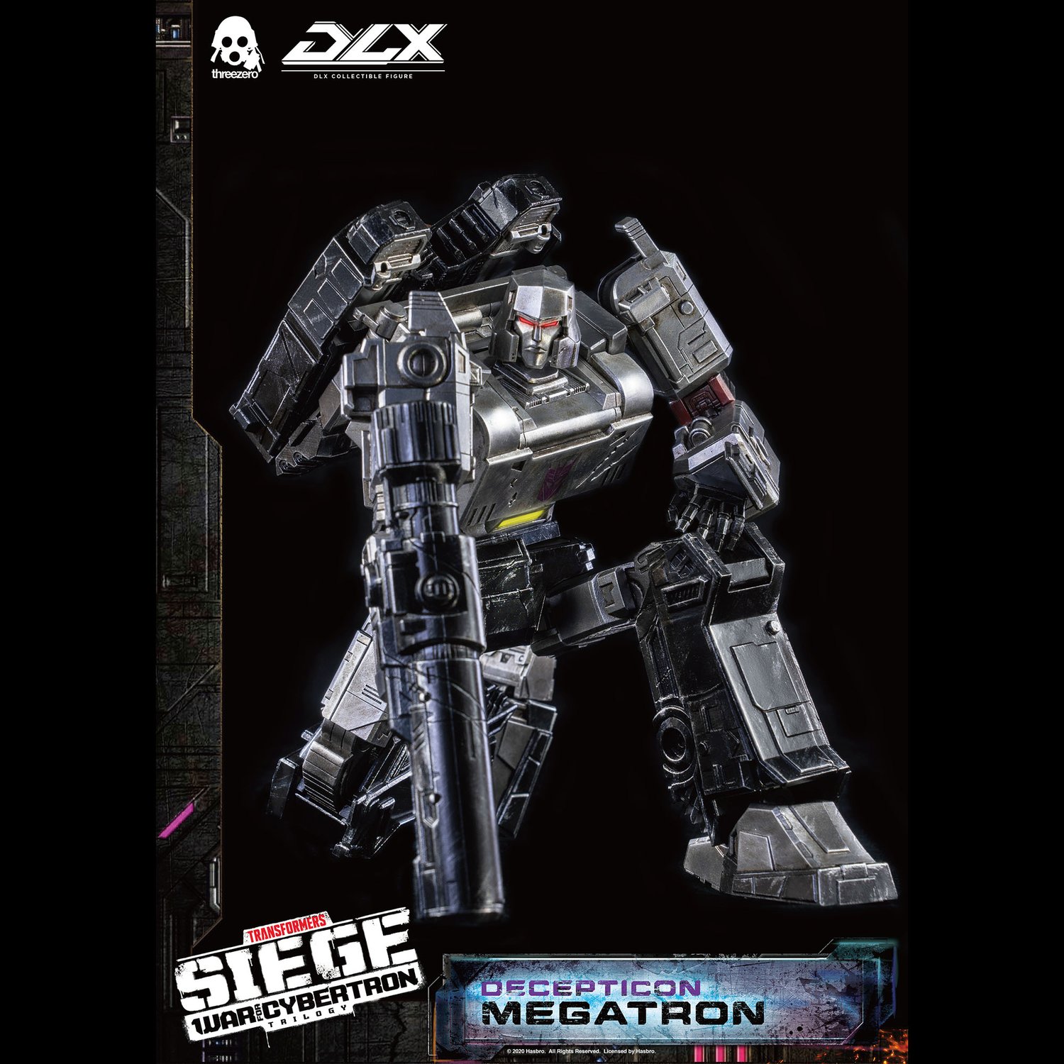 ThreeZero Unveil DLX Siege Megatron Figure