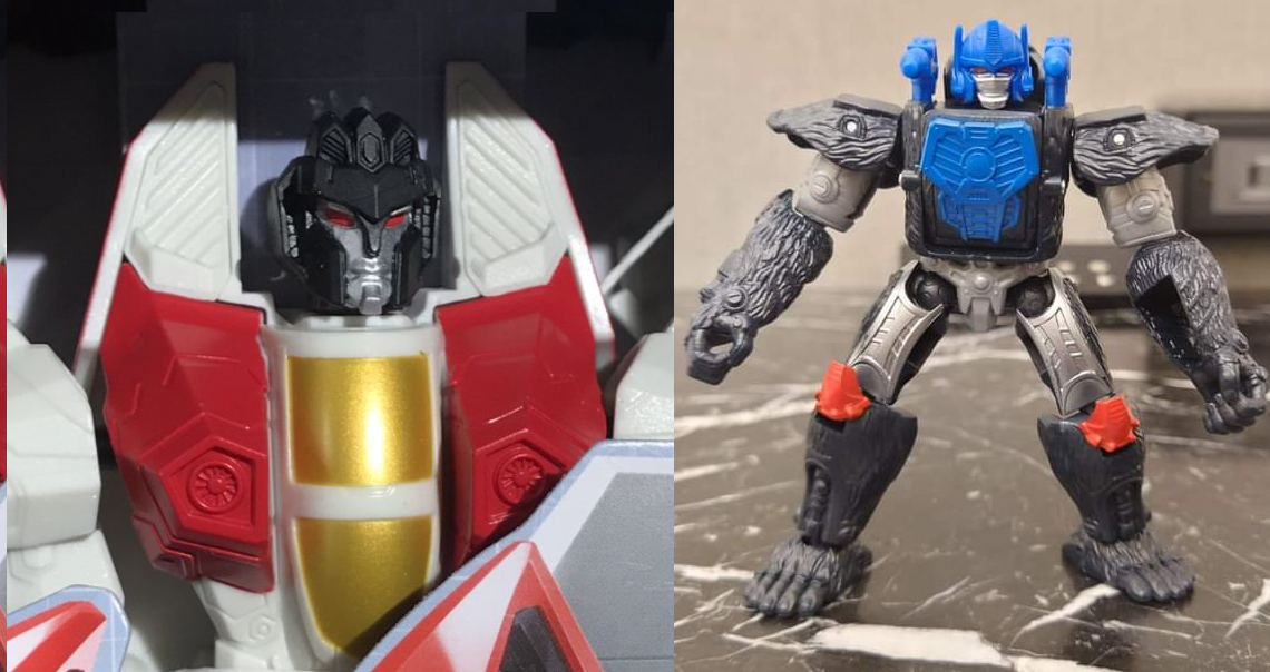 Images of Upcoming New Core Sized Optimus Primal and Alpha Starscream