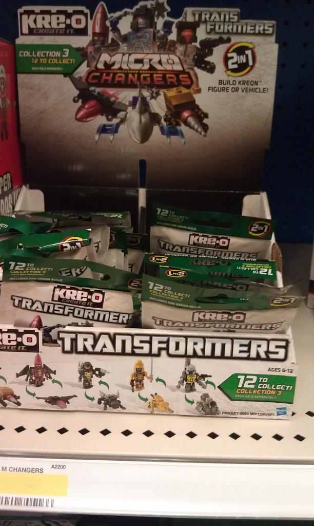 Kre-O Micro Changers Wave 3 at Retail