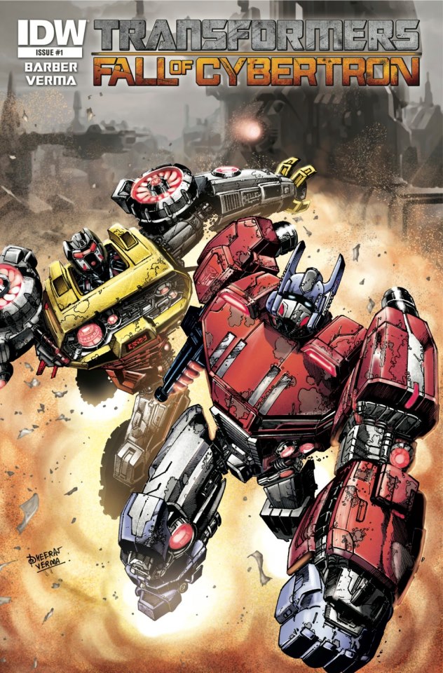 Transformers: Fall of Cybertron Digital Comic Q&A with John Barber