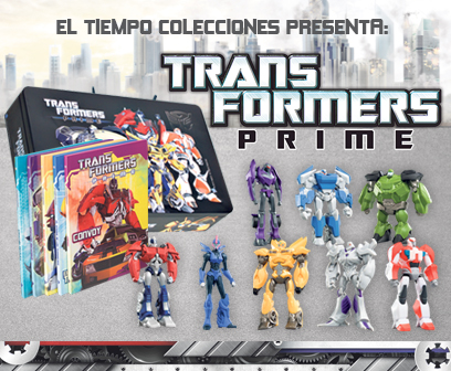 El Tiempo Transformers Prime PVC Collectors Figures
