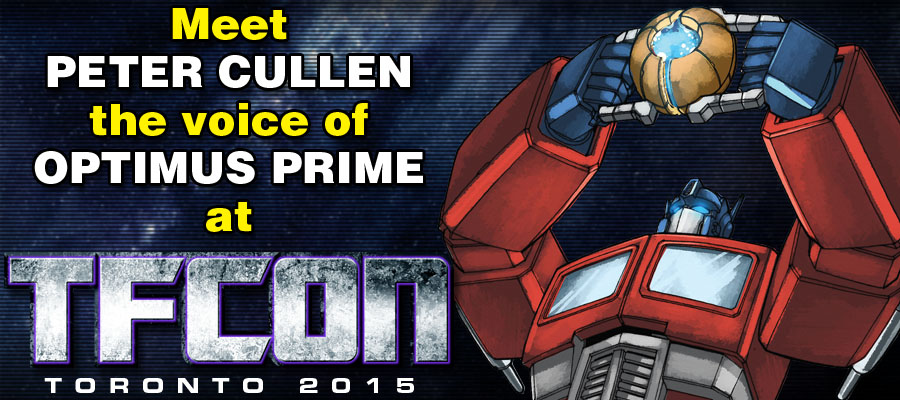 Peter Cullen to Attend TFcon Toronto 2015