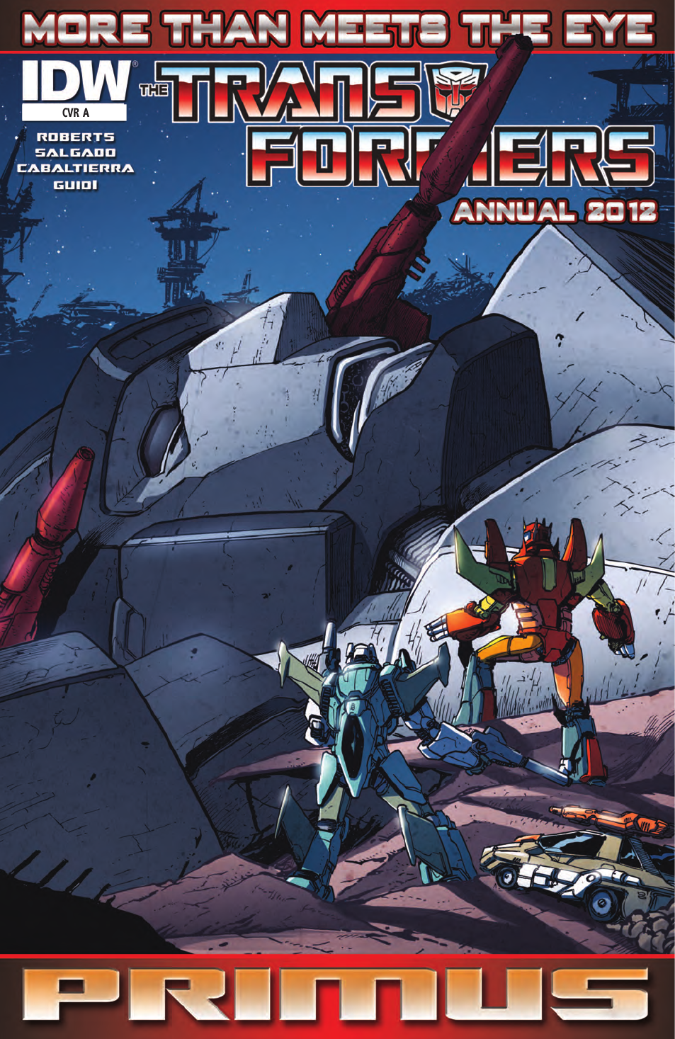 Transformers: More Than Meets The Eye Annual 2012 Preview