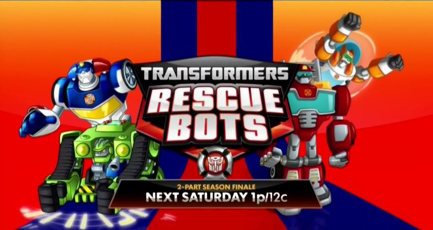 Season 3 Finale of Transformers Rescue Bots Airs Tomorrow June 13