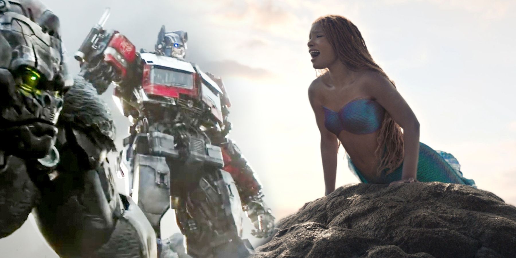Transformers ROTB and Little Mermaid Mashup Happened During a Glitch at Cinema